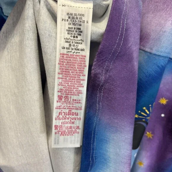 NWT Disney 50 Spirit Jersey Tie Dye Shirt Womens XXL Walt Disney Mickey Minnie - Picture 9 of 15